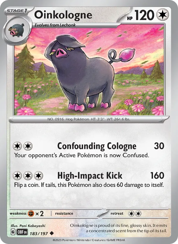Oinkologne (Obsidian Flames #183/197)