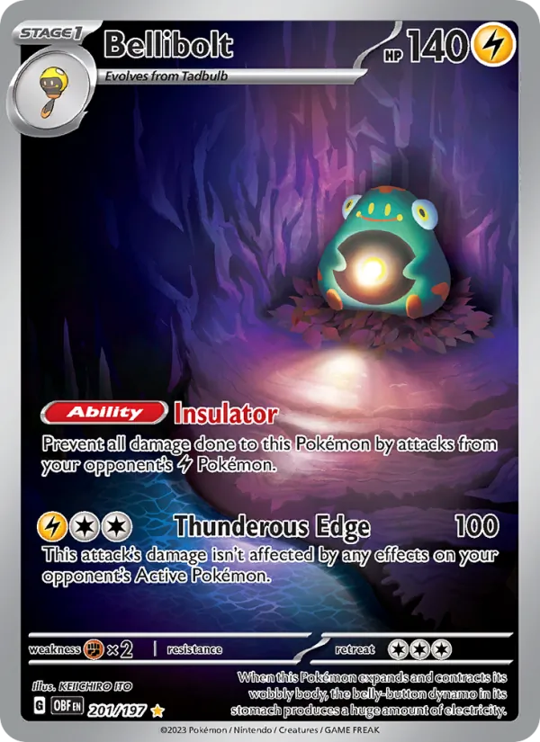 Bellibolt (Obsidian Flames #201/197)