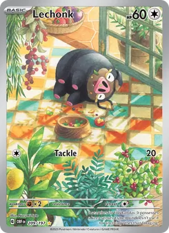 Lechonk (Obsidian Flames #209/197)