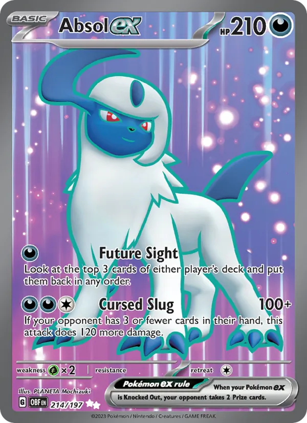 Absol ex (Obsidian Flames #214/197)