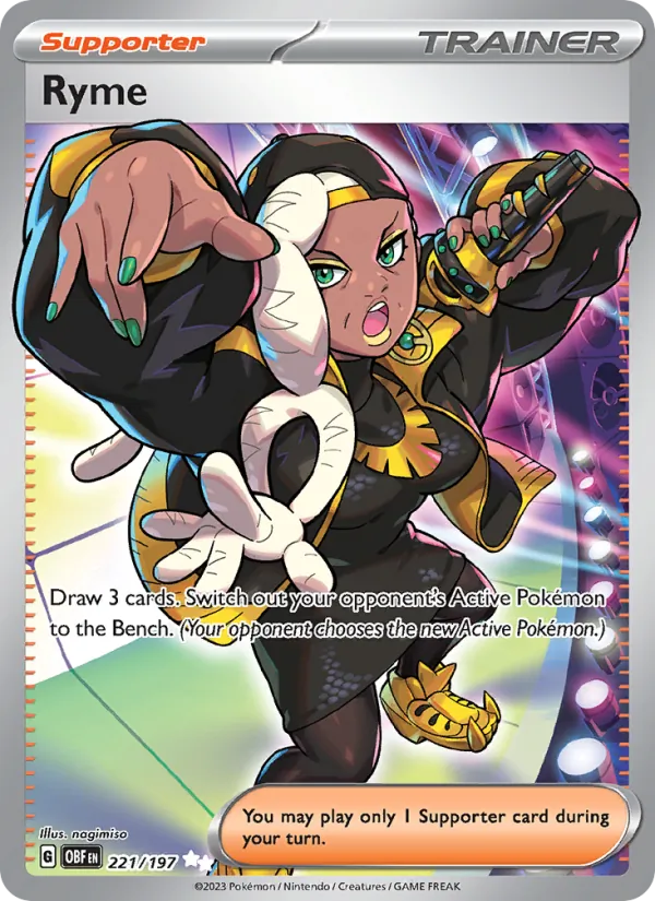 Ryme (Obsidian Flames #221/197)