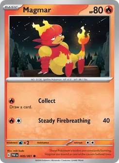 Magmar (Paldean Fates #009/91)