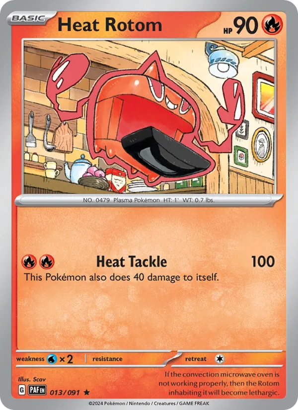Heat Rotom (Paldean Fates #013/91)