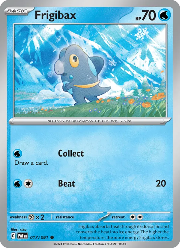 Frigibax (Paldean Fates #017/91)