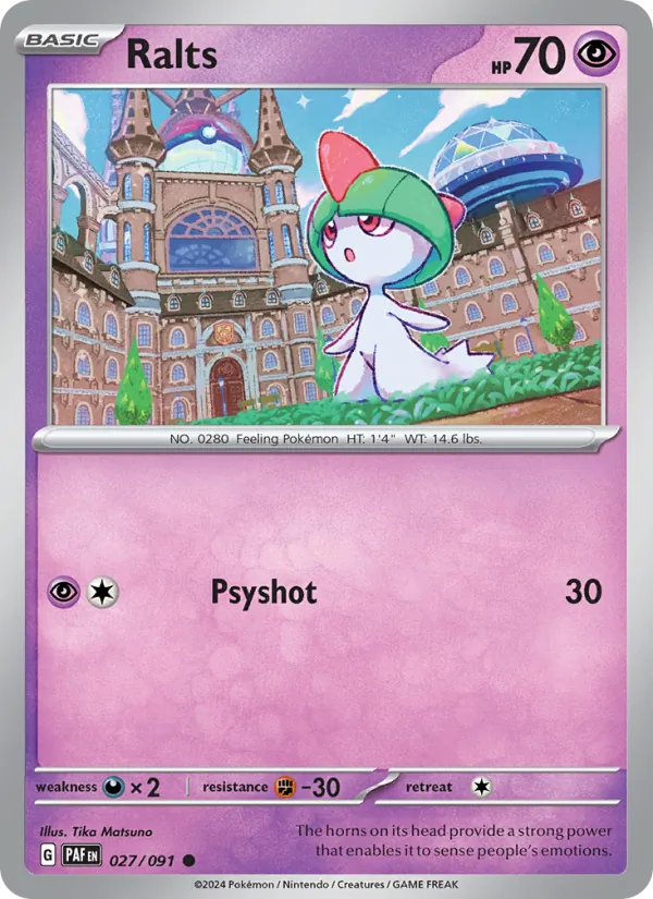 Ralts (Paldean Fates #027/91)