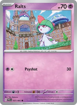 Ralts (Paldean Fates #027/91)