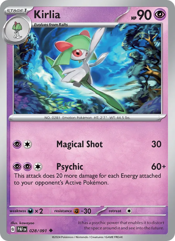 Kirlia (Paldean Fates #028/91)