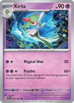 Kirlia (Paldean Fates #028/91)