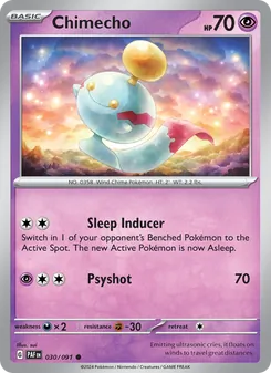 Chimecho (Paldean Fates #030/91)