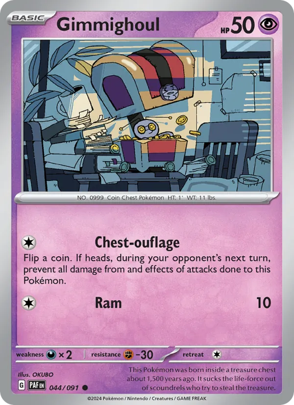 Gimmighoul (Paldean Fates #044/91)