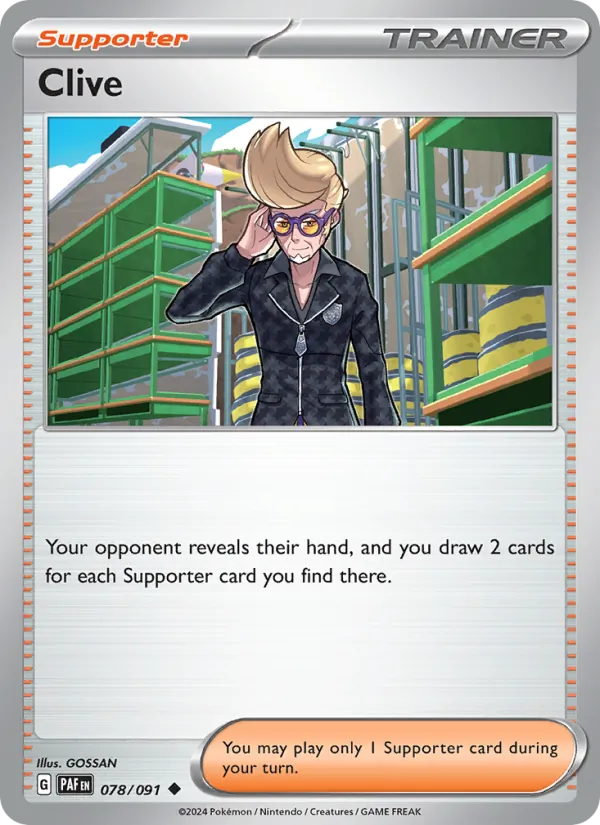 Clive (Paldean Fates #078/91)