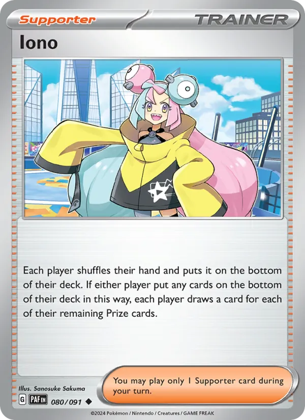 Iono (Paldean Fates #080/91)