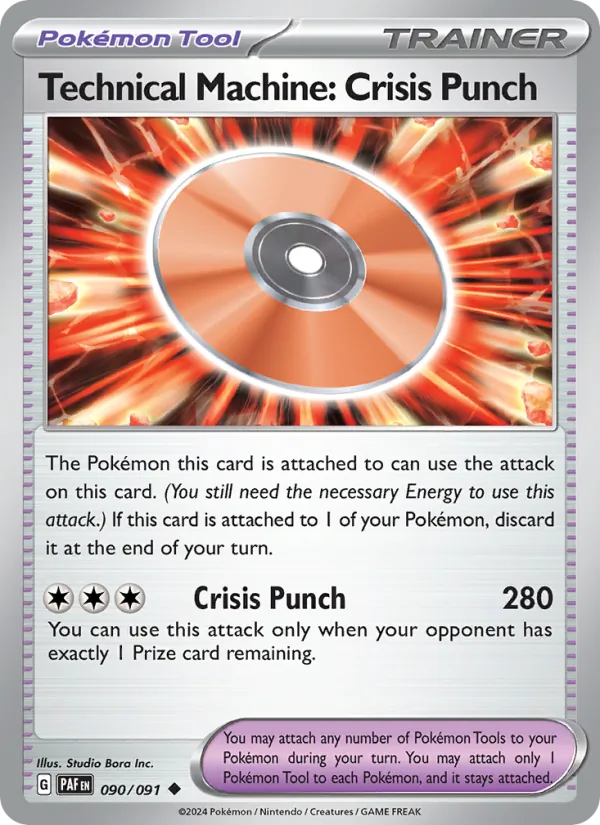 Technical Machine: Crisis Punch (Paldean Fates #090/91)