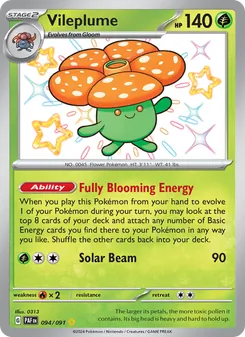 Vileplume (Paldean Fates #094/91)