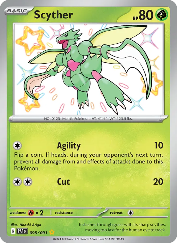 Scyther (Paldean Fates #095/91)