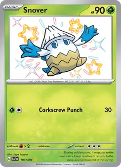 Snover (Paldean Fates #100/91)