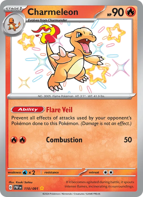 Charmeleon (Paldean Fates #110/91)