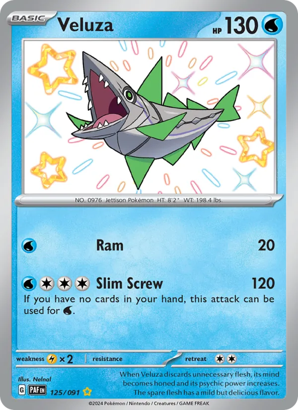 Veluza (Paldean Fates #125/91)