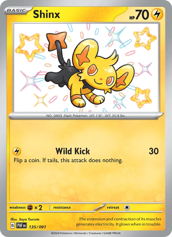 Shinx (Paldean Fates #135/91)