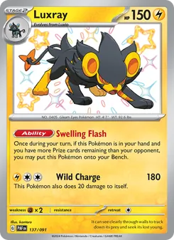 Luxray (Paldean Fates #137/91)