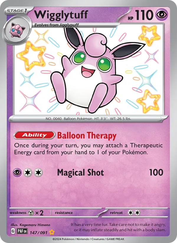 Wigglytuff (Paldean Fates #147/91)