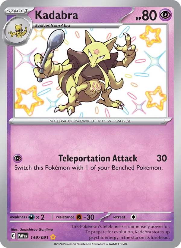 Kadabra (Paldean Fates #149/91)