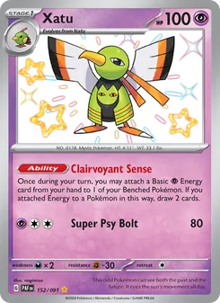 Xatu (Paldean Fates #152/91)
