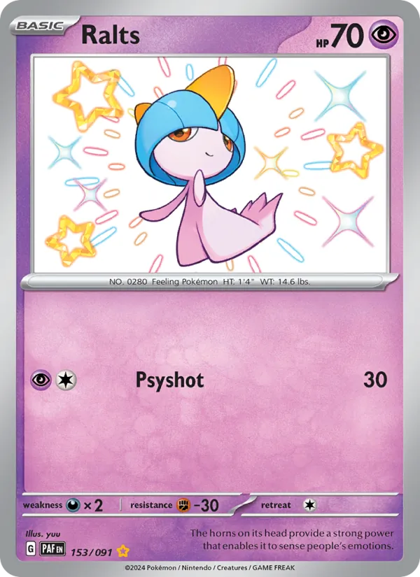 Ralts (Paldean Fates #153/91)