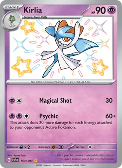 Kirlia (Paldean Fates #154/91)