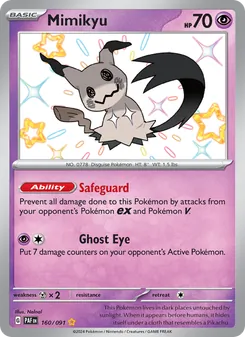 Mimikyu (Paldean Fates #160/91)