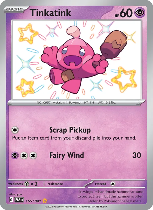 Tinkatink (Paldean Fates #165/91)