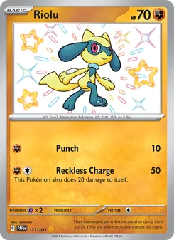 Riolu (Paldean Fates #173/91)
