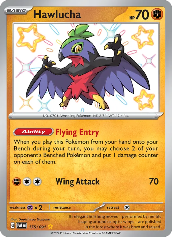 Hawlucha (Paldean Fates #175/91)