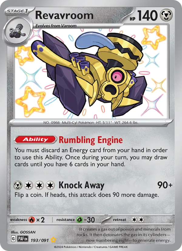Revavroom (Paldean Fates #193/91)