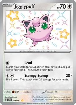 Jigglypuff (Paldean Fates #198/91)