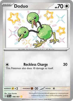Doduo (Paldean Fates #199/91)