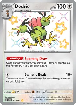 Dodrio (Paldean Fates #200/91)