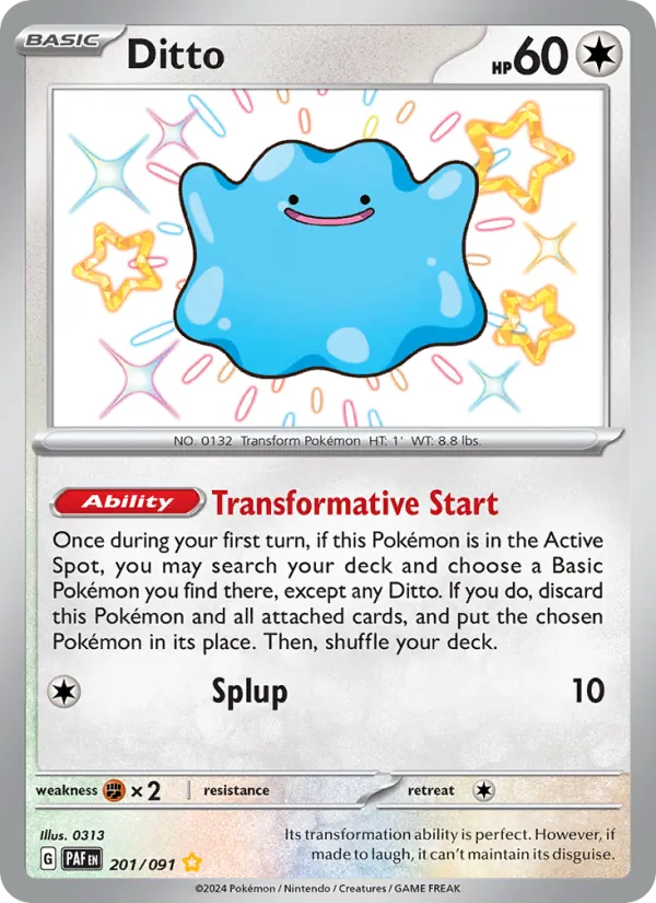Ditto (Paldean Fates #201/91)