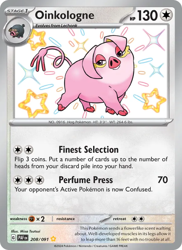 Oinkologne (Paldean Fates #208/91)