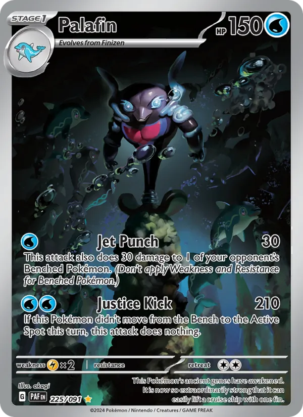 Palafin (Paldean Fates #225/91)