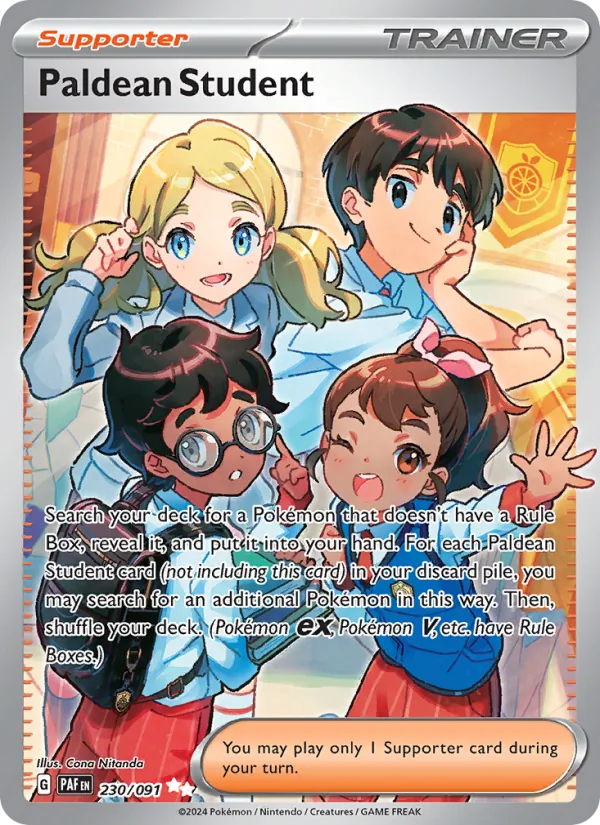 Paldean Student (Paldean Fates #230/91)