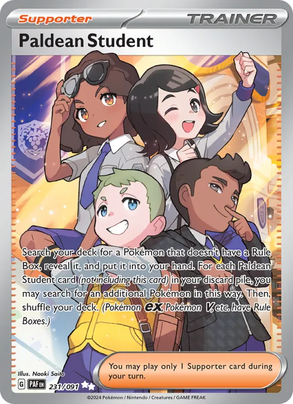 Paldean Student (Paldean Fates #231/91)