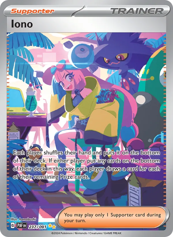 Iono (Paldean Fates #237/91)