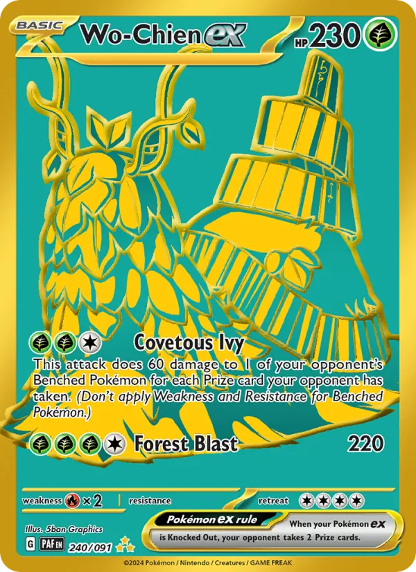 Wo-Chien ex (Paldean Fates #240/91)
