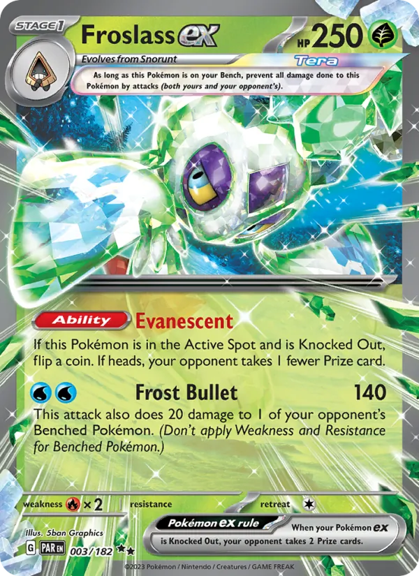 Froslass ex (Paradox Rift #003/182)
