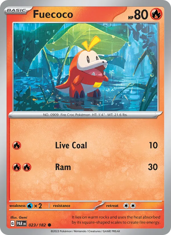 Fuecoco (Paradox Rift #023/182)