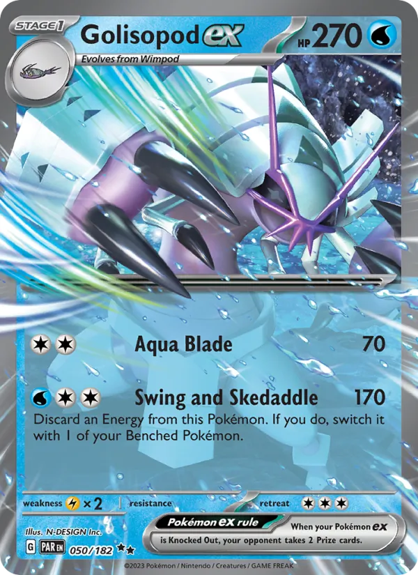 Golisopod ex (Paradox Rift #050/182)