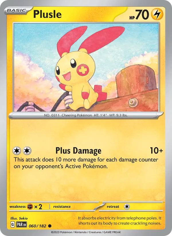 Plusle (Paradox Rift #060/182)
