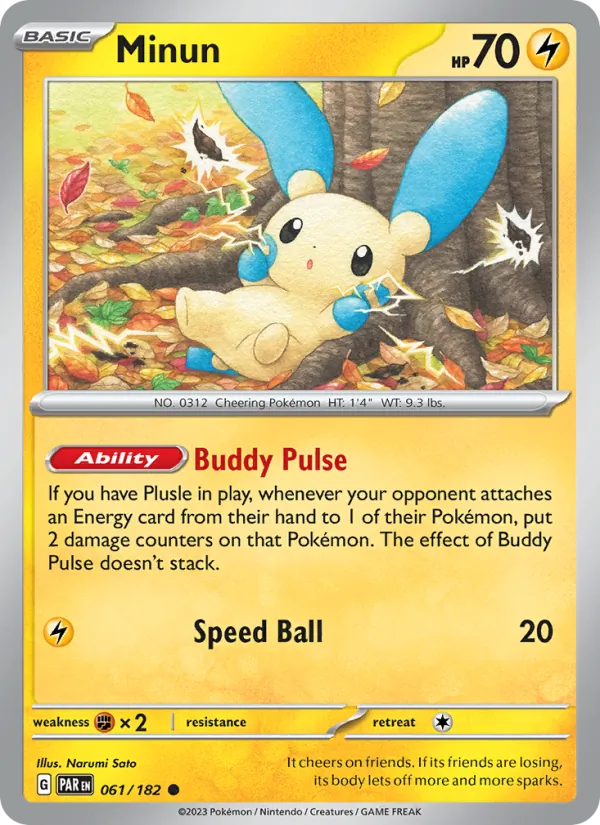 Minun (Paradox Rift #061/182)