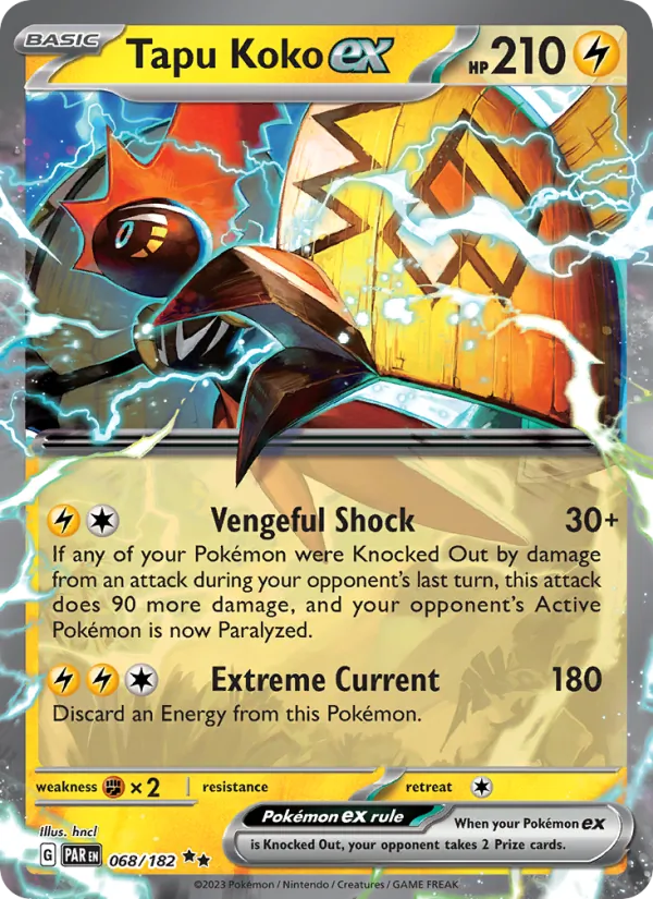 Tapu Koko ex (Paradox Rift #068/182)